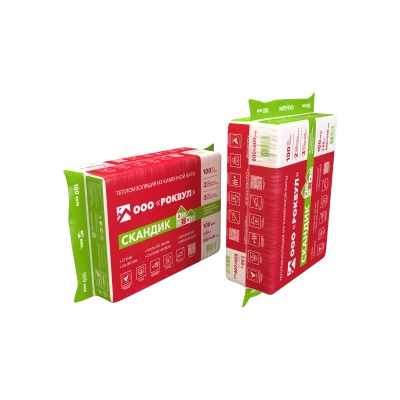 Утеплитель  Rockwool Лайт Баттс Скандик 800х600х50 (5,76м2/0,288м3)