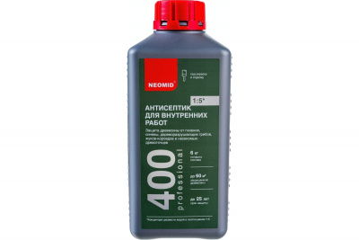 Неомид 400 (1л) - деревозащ.состав д/вн.работ     