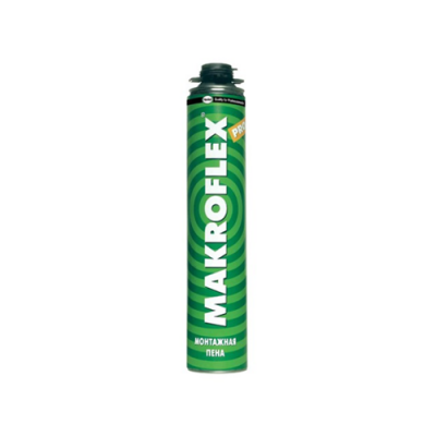 Пена монт.бытовая МАКРОФЛЕКС 750 ml  всесезонная