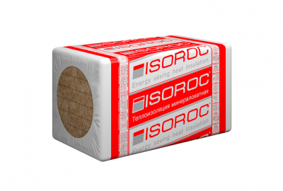 Утеплитель isorok Изолайт Л (пл.40) 1000х600х100 (2,4м2/0,24м3)