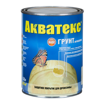 Акватекс грунт-антисептик 0,8 л (РОГНЕДА)