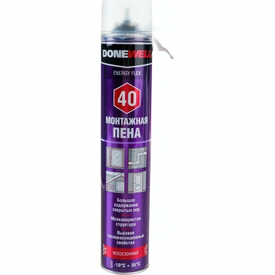 Пена монт.бытов. DONEWELL ENERGY FLEX всесезон.1000мл