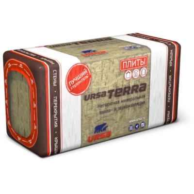 Утеплитель Урса Terra 36 PN10 (1250*610*50) 7,625м2/0,381м3