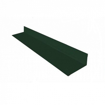 Планка примыкания 100х150 2м  RAL 6005