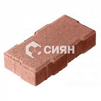 Плита тротуарная САДОВАЯ П4-5 248X123Х50 красная