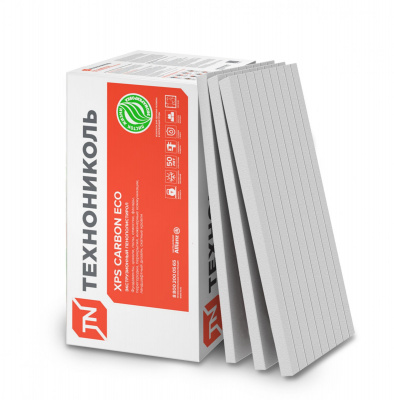Пенопласт экструз."ТехноНиколь CARBON ECO" 1200х600х20 (20шт/уп)